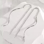 Jane Slim Earrings - Lelice Jewelry