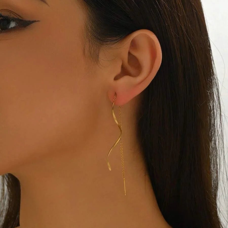 Jane Slim Earrings - Lelice Jewelry