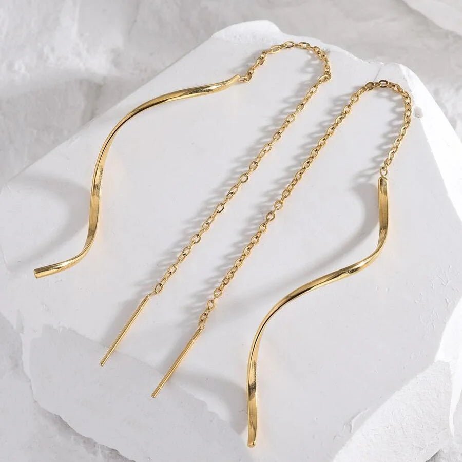 Jane Slim Earrings - Lelice Jewelry