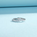 Julia Silver Hoops - Lelice Jewelry