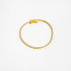 Lelice Julia Tennis Bracelet in gold on a white background