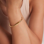 Juliette Gold Bangle - Lelice Jewelry