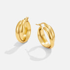 Kate Sleek Hoops - Earrings - Lelice Jewelry