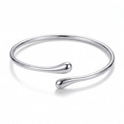 Lelice Sloane Silver Cuff on a white background