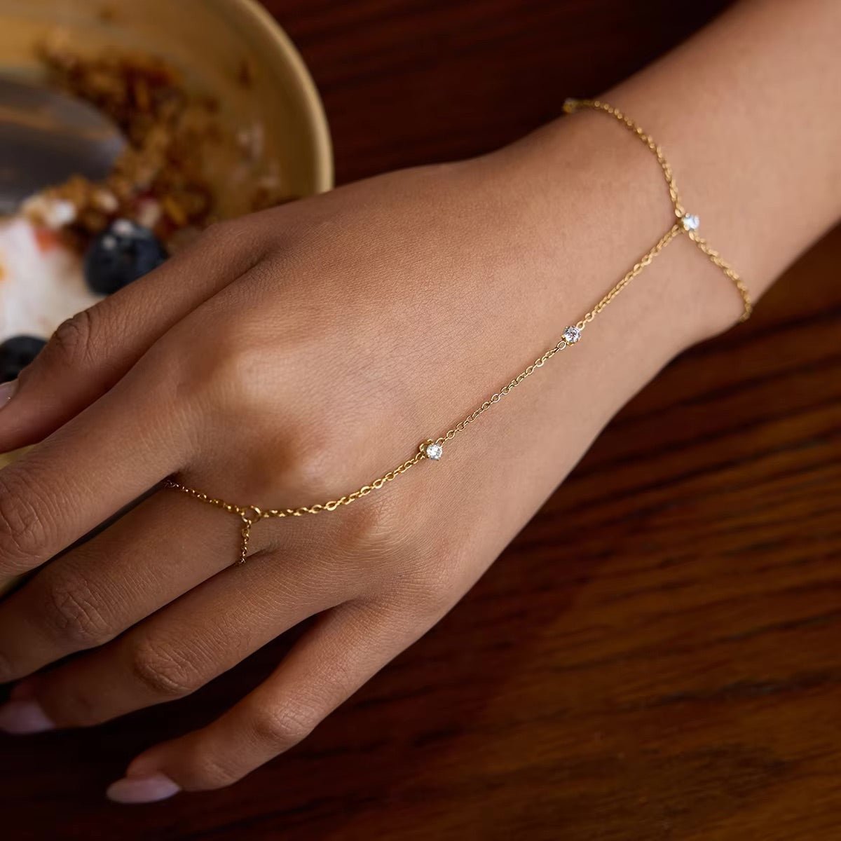 Lila Chain Bracelet - Lelice Jewelry