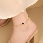 Lise Clover Anklet - Anklet - Lelice Jewelry