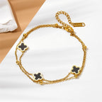 Lise Clover Anklet - Anklet - Lelice Jewelry