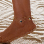 Lise Clover Anklet - Anklet - Lelice Jewelry