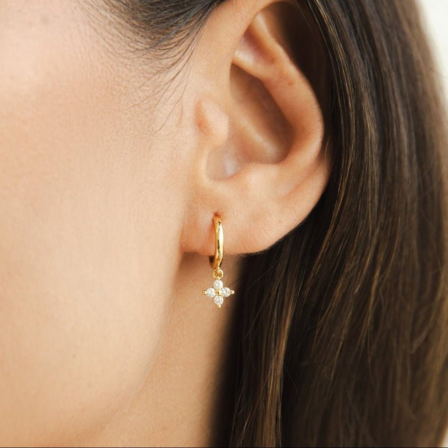 Lou Clover Earrings - Earrings - Lelice Jewelry