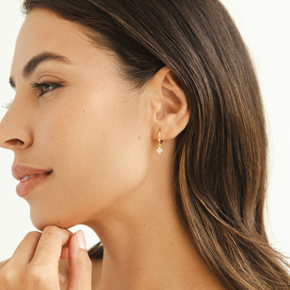 Lou Clover Earrings - Earrings - Lelice Jewelry