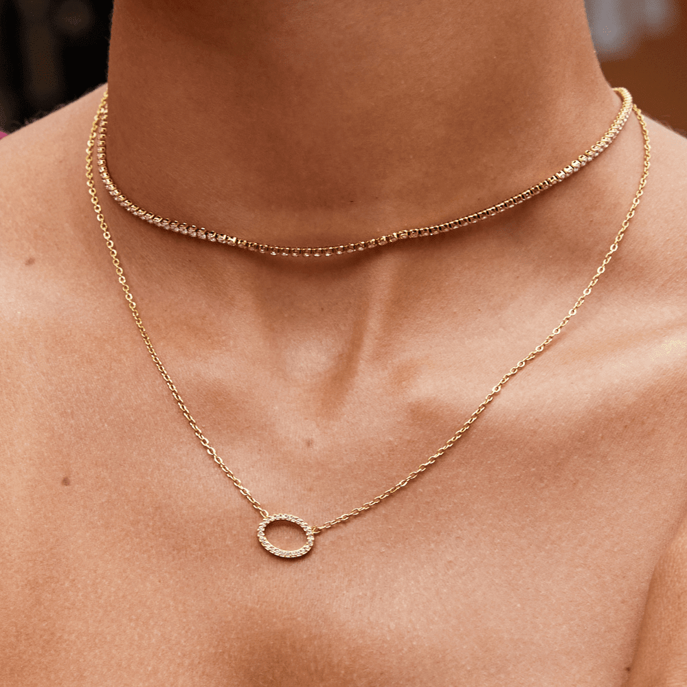 Lucie Crystal Necklace - Necklace - Lelice Jewelry