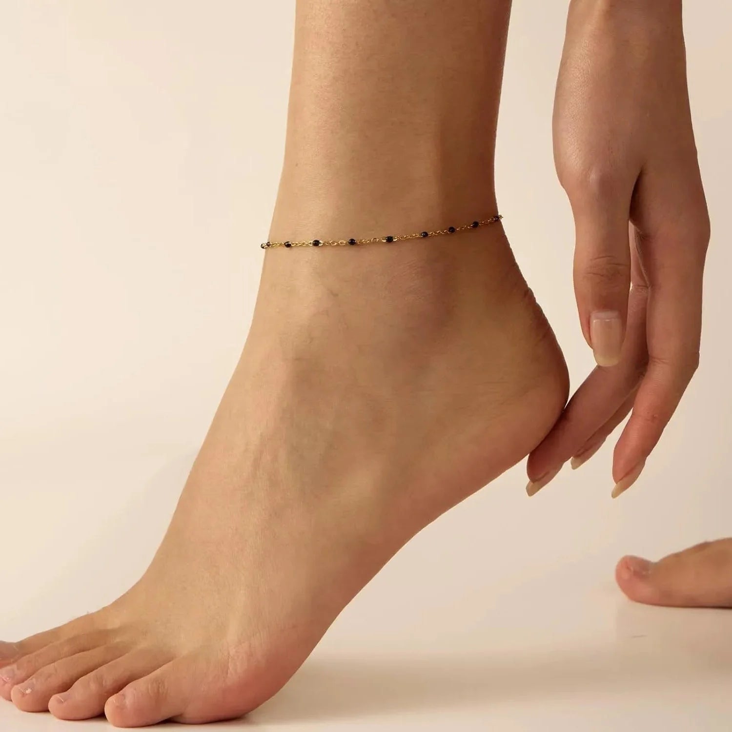 Luna Midnight Anklet - Anklet - Lelice Jewelry