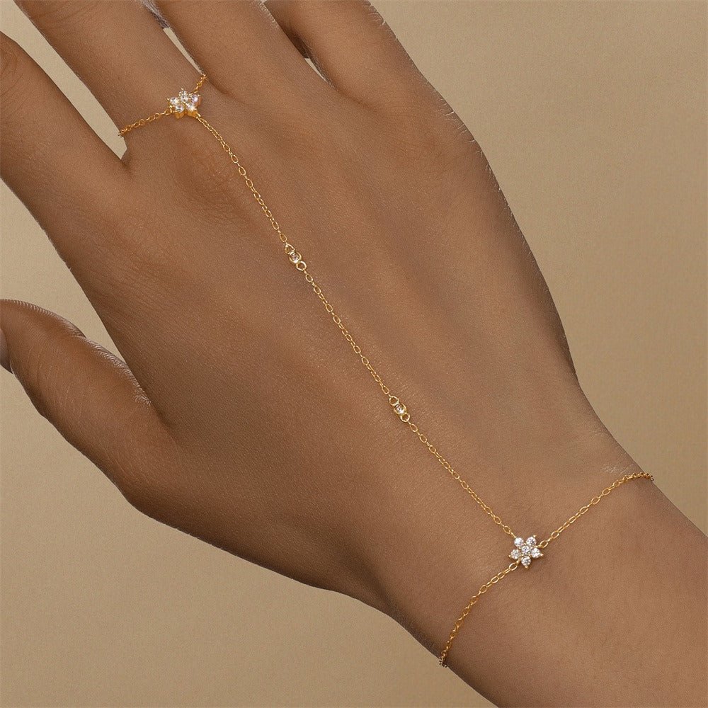 Margaux Flower Bracelet - Bracelet - Lelice Jewelry