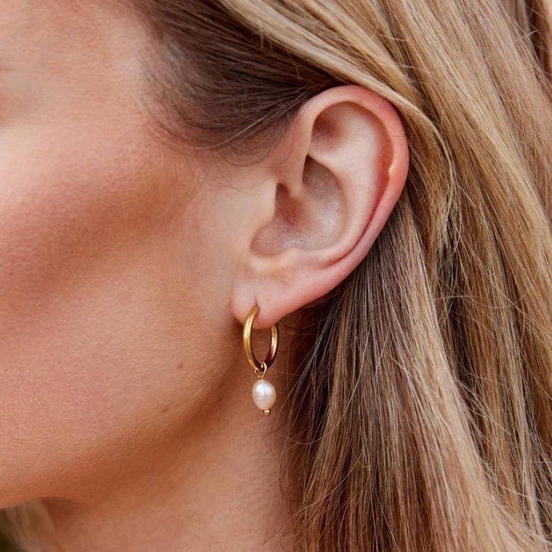 Marie Pearl Earrings - Earrings - Lelice Jewelry