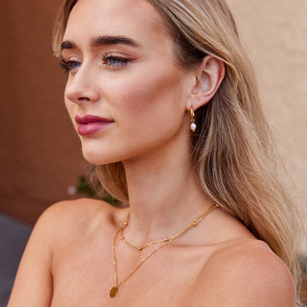 Marie Pearl Earrings - Earrings - Lelice Jewelry