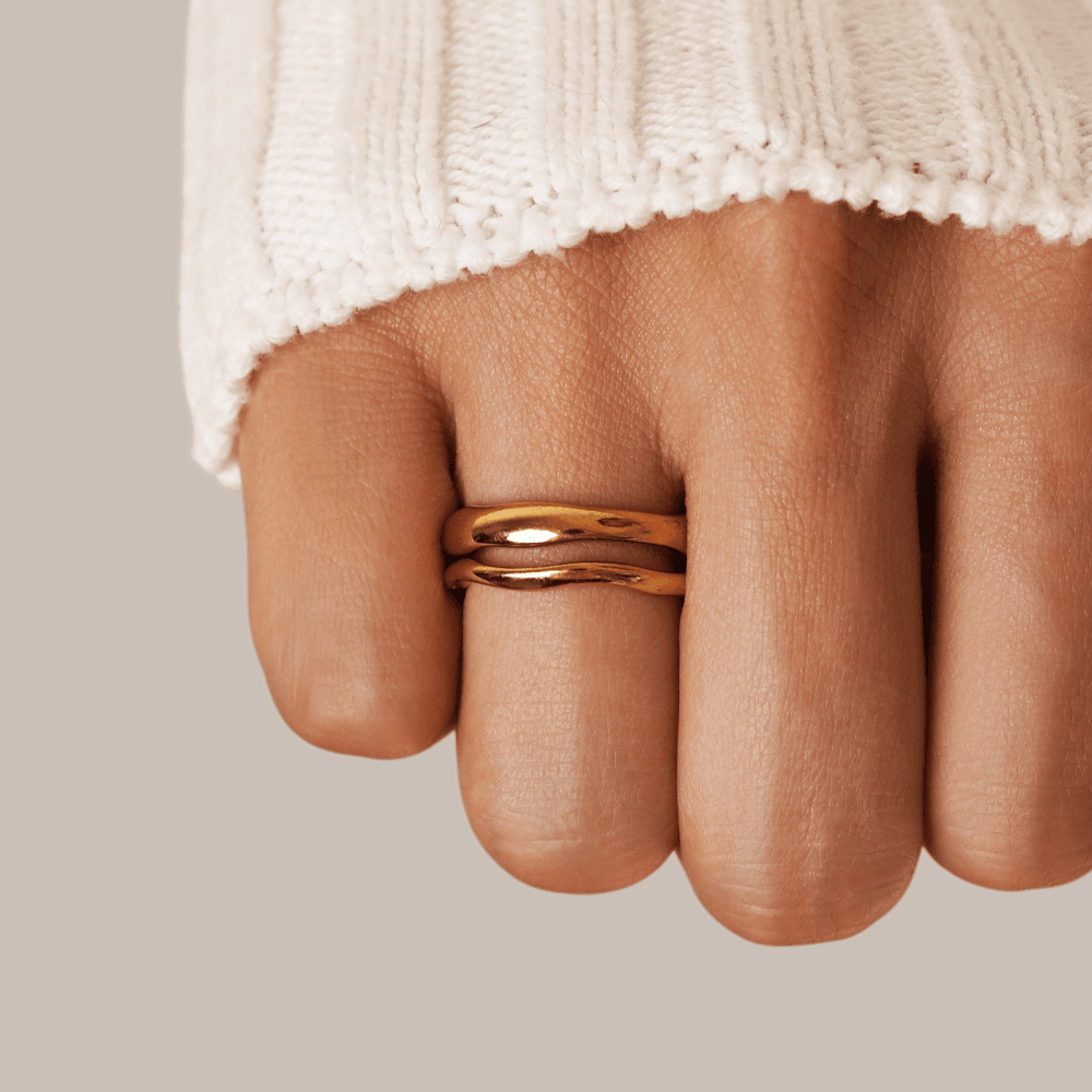 Marina Wave Ring - Ring - Lelice Jewelry