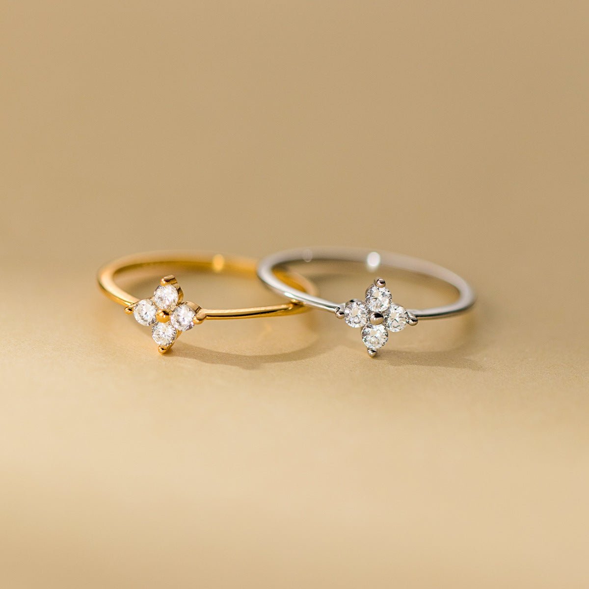Mathilde Clover Ring - Ring - Lelice Jewelry