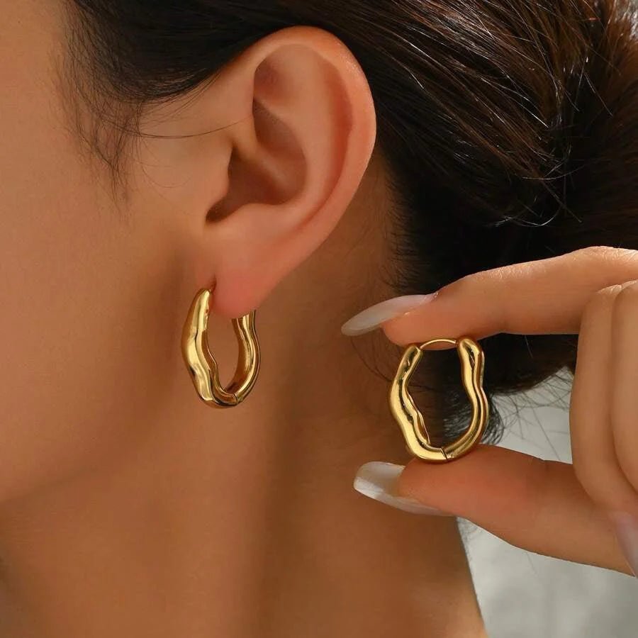 Maya Hoop Earrings - Lelice Jewelry