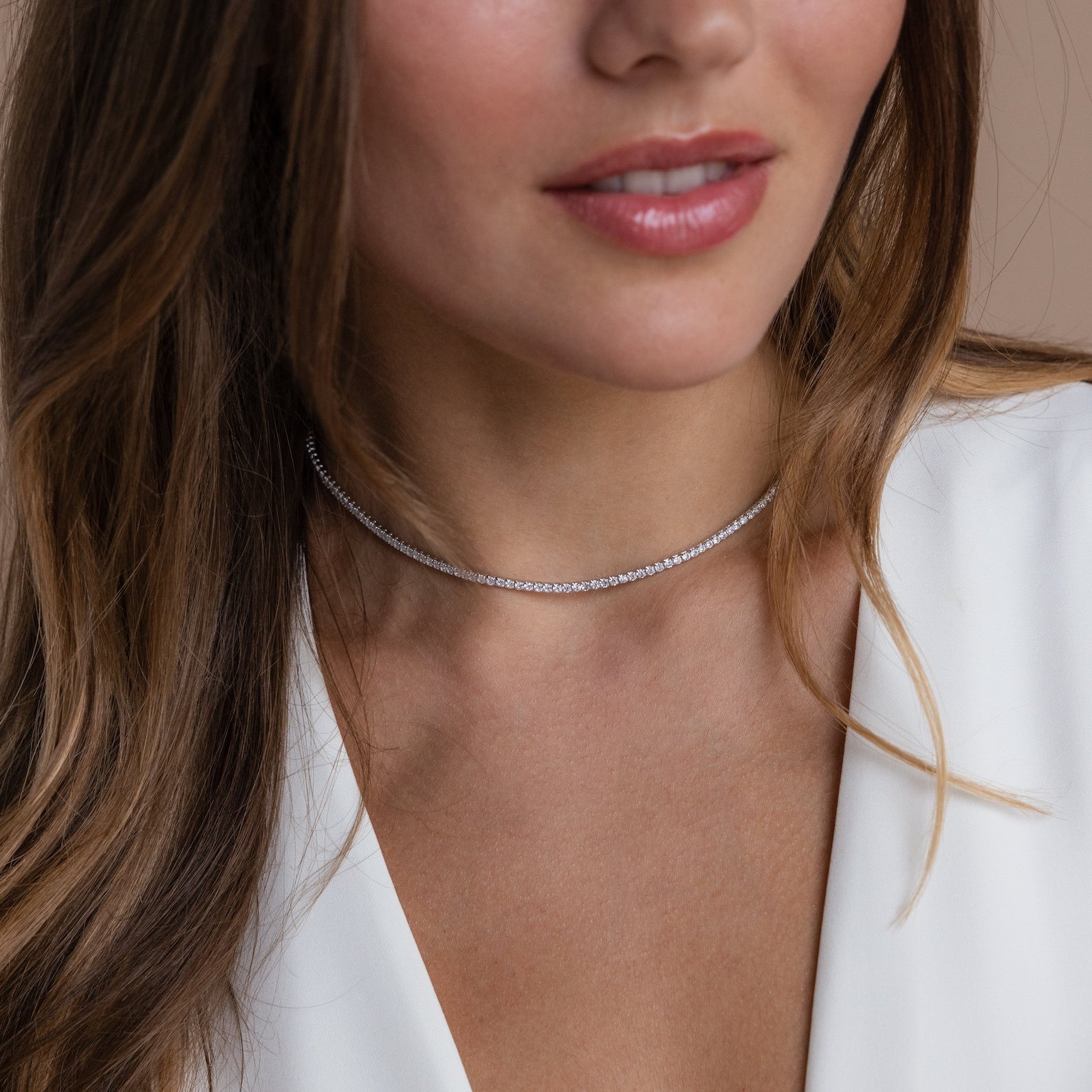 Monaco Tennis Choker - Lelice Jewelry