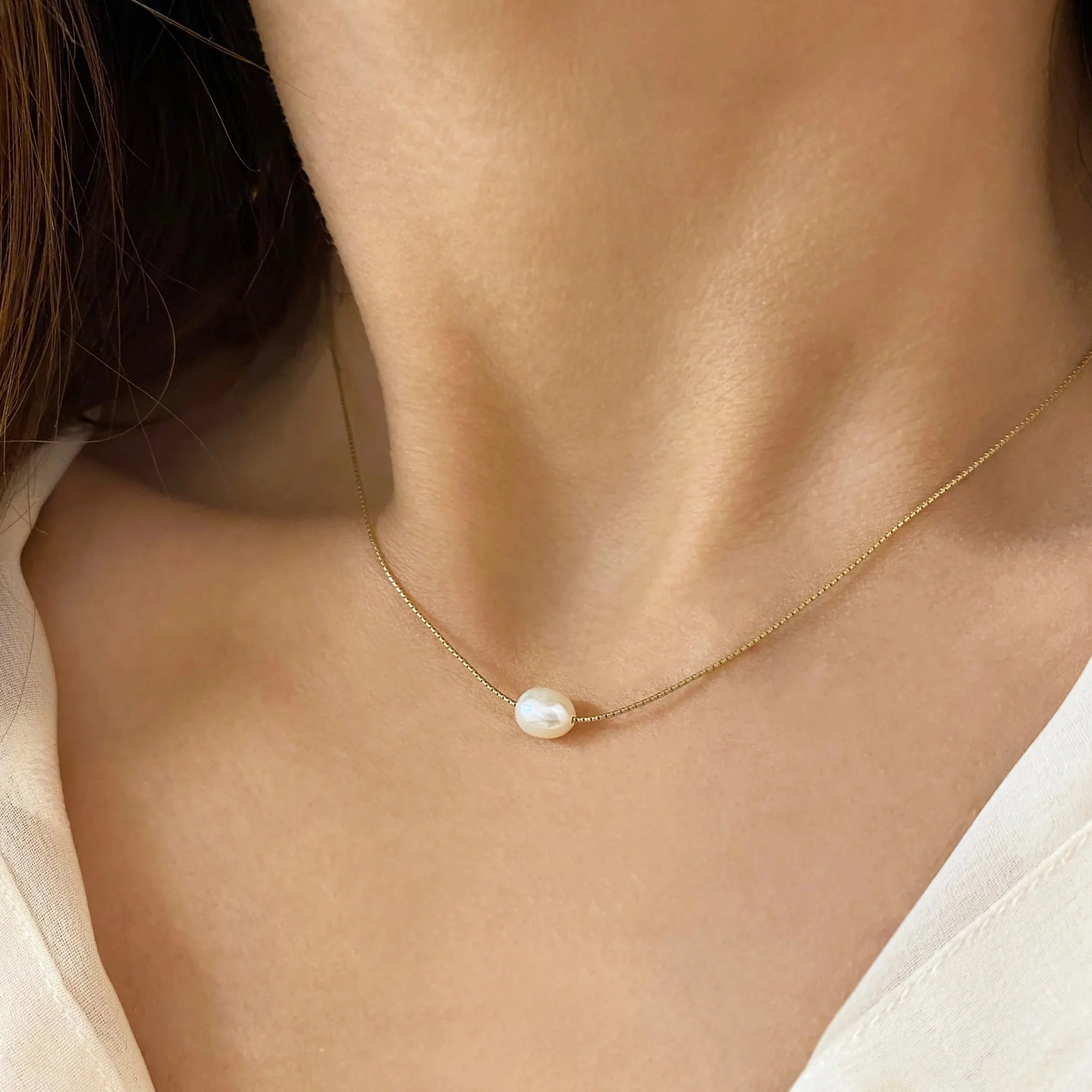 Nice Pearl Necklace - Necklace - Lelice Jewelry