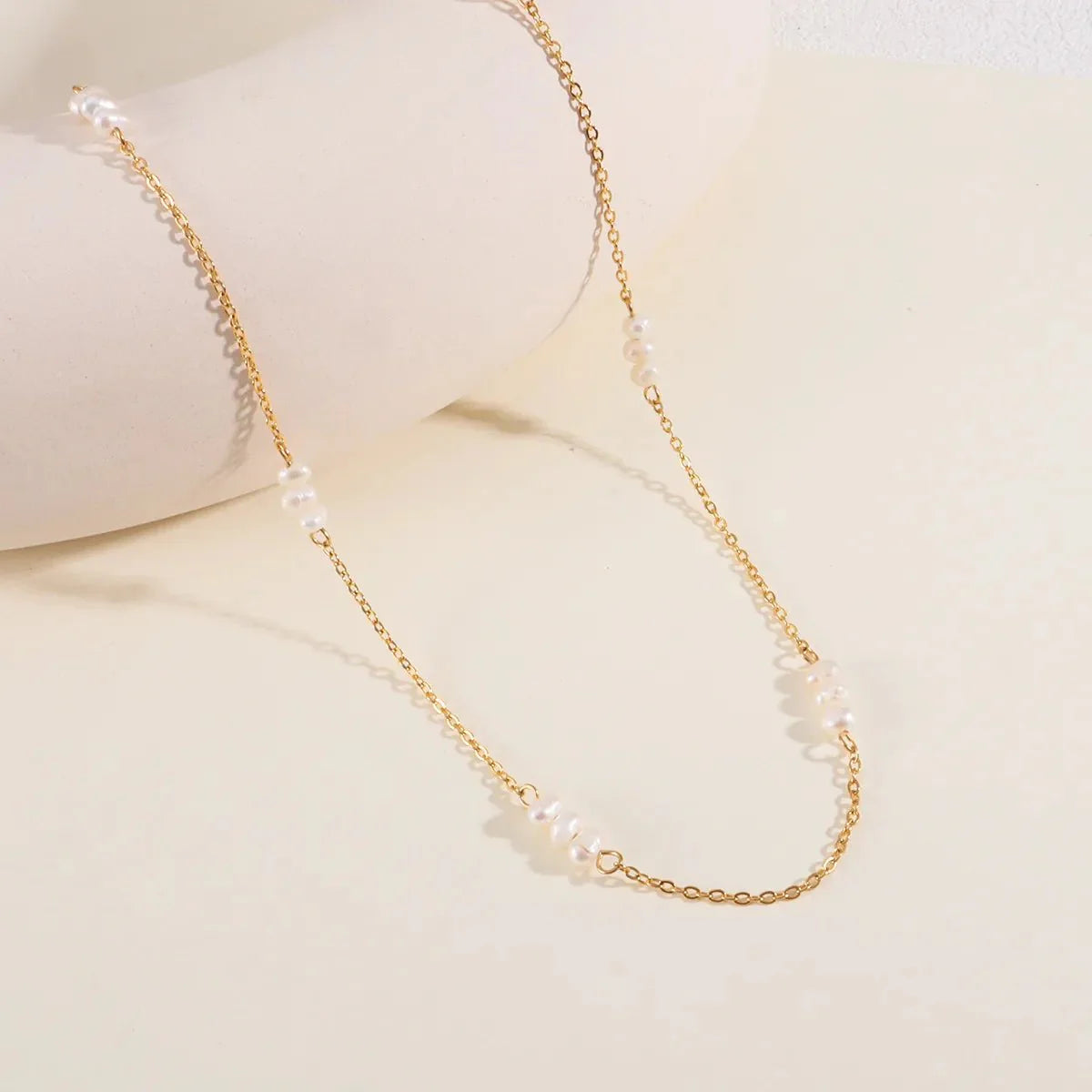 Lia Petite Pearl Necklace