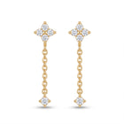 Lelice Noémie Drop Earrings in gold on a white background