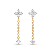 Lelice Noémie Drop Earrings in gold on a white background