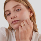 Odette Onyx Ring - Ring - Lelice Jewelry