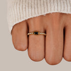 Odette Onyx Ring - Ring - Lelice Jewelry