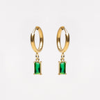 Piper Emerald Earrings - Earrings - Lelice Jewelry