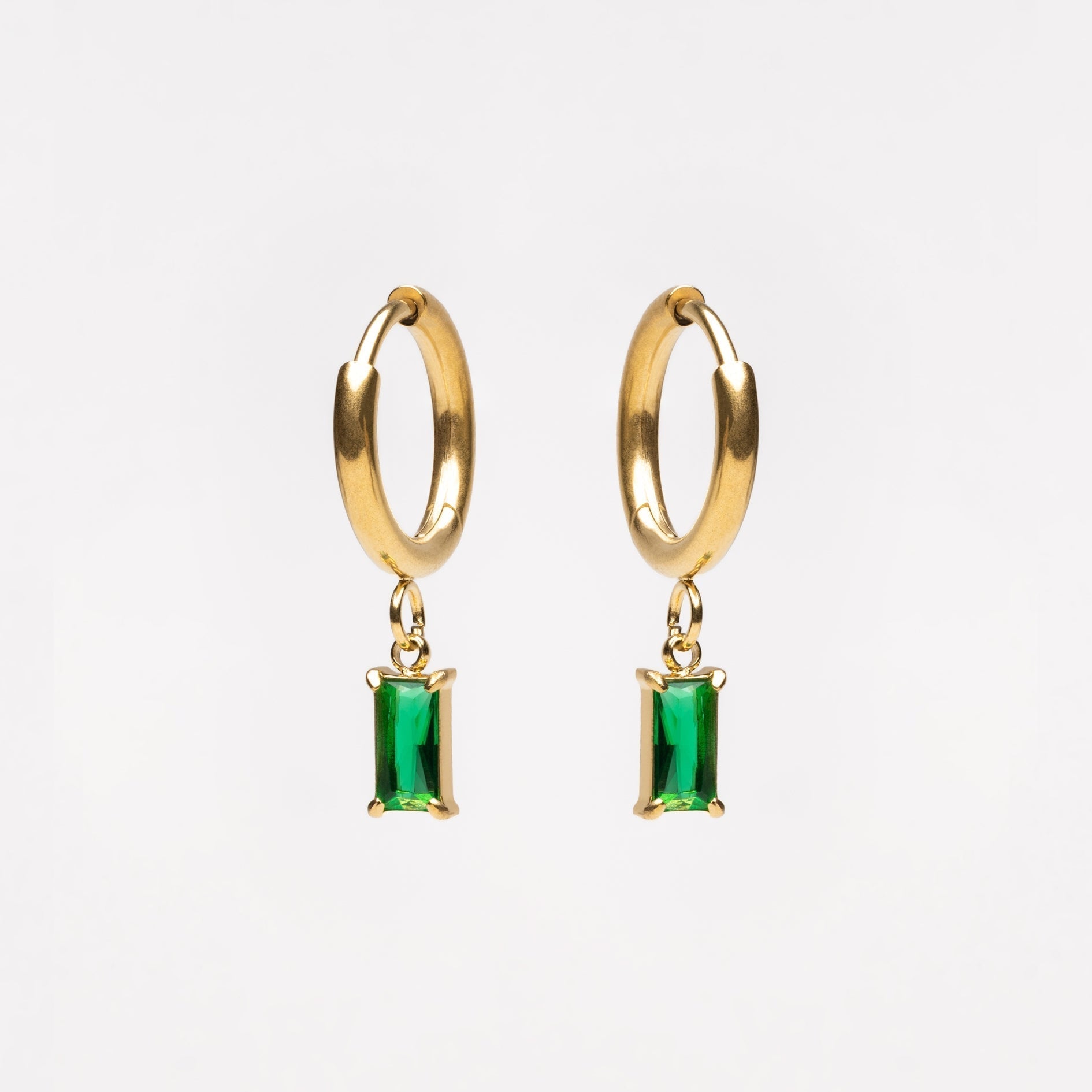 Piper Emerald Earrings - Earrings - Lelice Jewelry