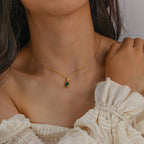 Piper Emerald Necklace - Lelice Jewelry