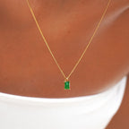 Piper Emerald Necklace - Lelice Jewelry