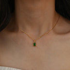 Piper Emerald Necklace - Lelice Jewelry