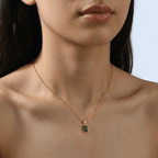 Piper Emerald Necklace - Lelice Jewelry