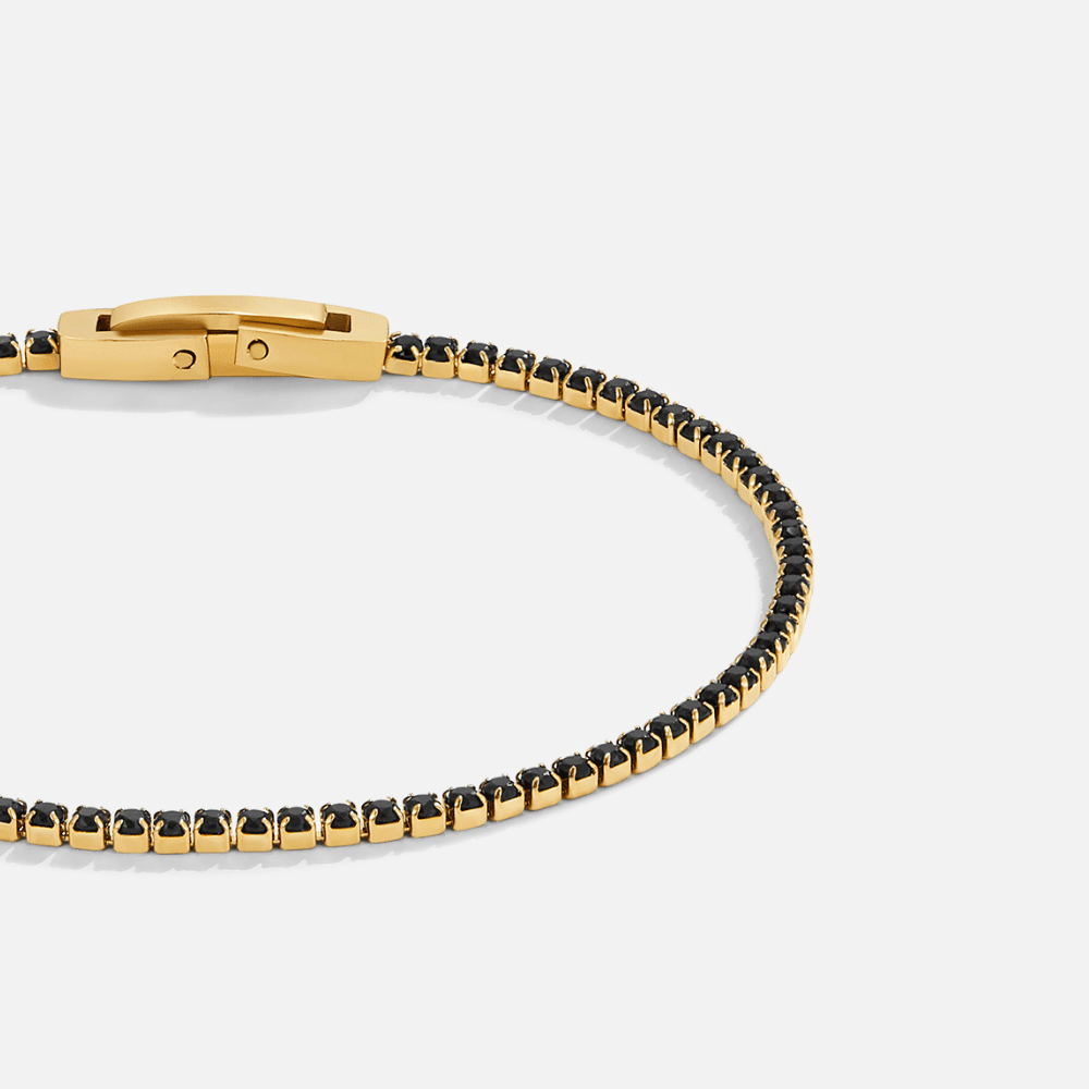 Raven Obsidian Bracelet - Bracelet - Lelice Jewelry