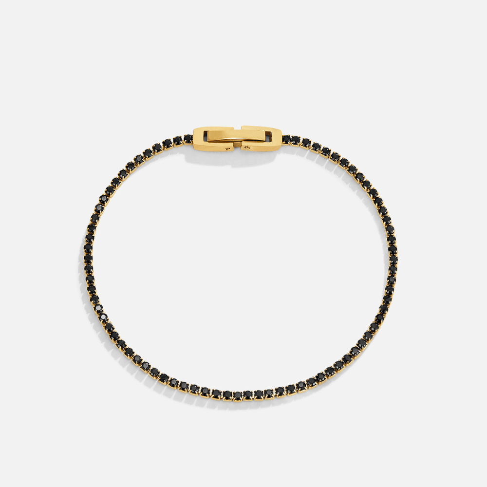 Raven Obsidian Bracelet - Bracelet - Lelice Jewelry