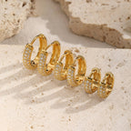 Remi Huggie Hoops - Lelice Jewelry