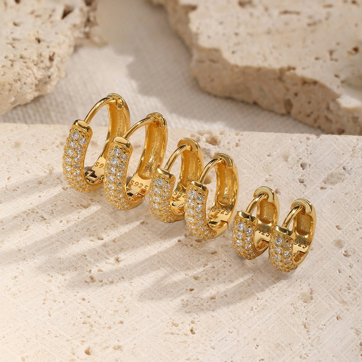 Remi Huggie Hoops - Lelice Jewelry