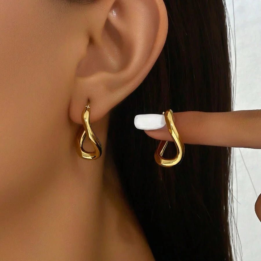 Romy Hoop Earrings - Lelice Jewelry