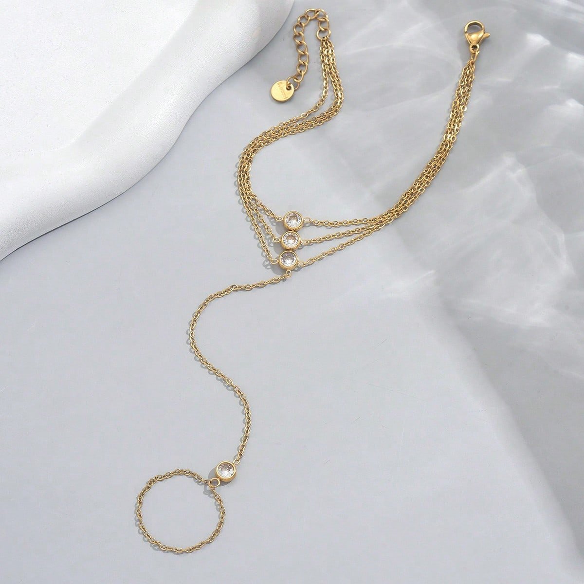 Ruby Crystal Bracelet - Lelice Jewelry