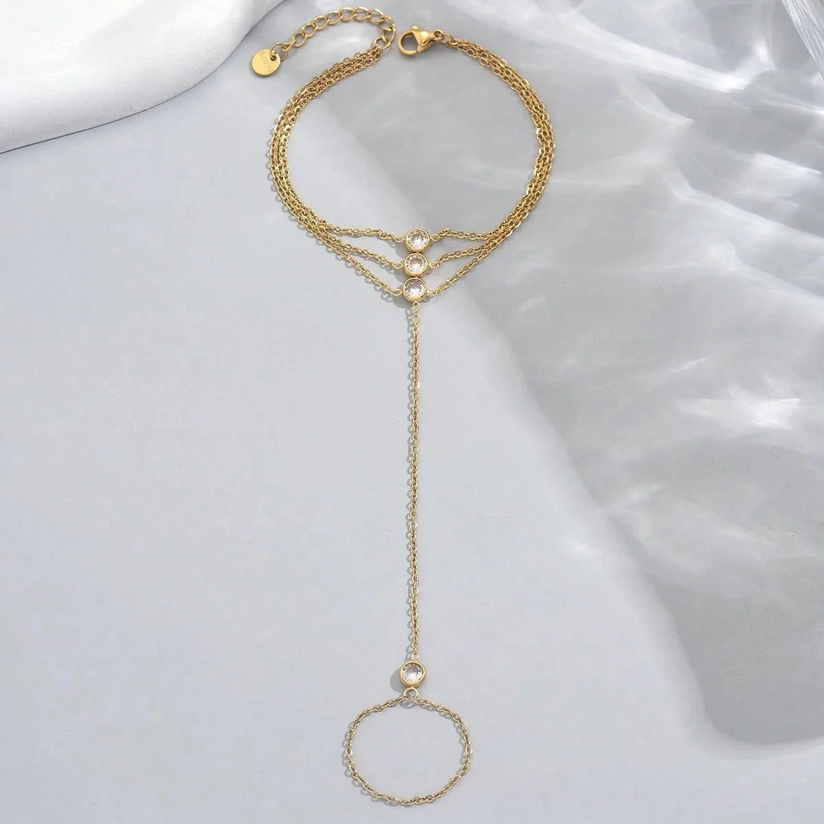 Ruby Crystal Bracelet - Lelice Jewelry