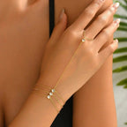 Ruby Crystal Bracelet - Lelice Jewelry