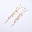 Lelice Santorini Blush Drops in gold on a white background