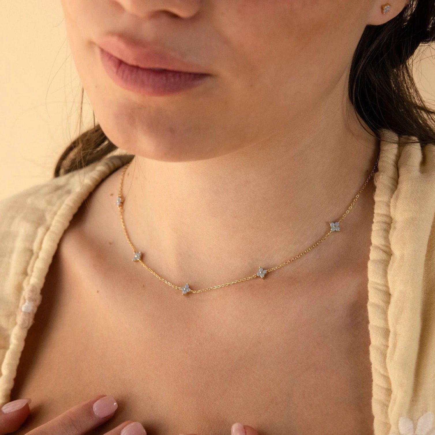 Sicily Clover Necklace - Lelice Jewelry
