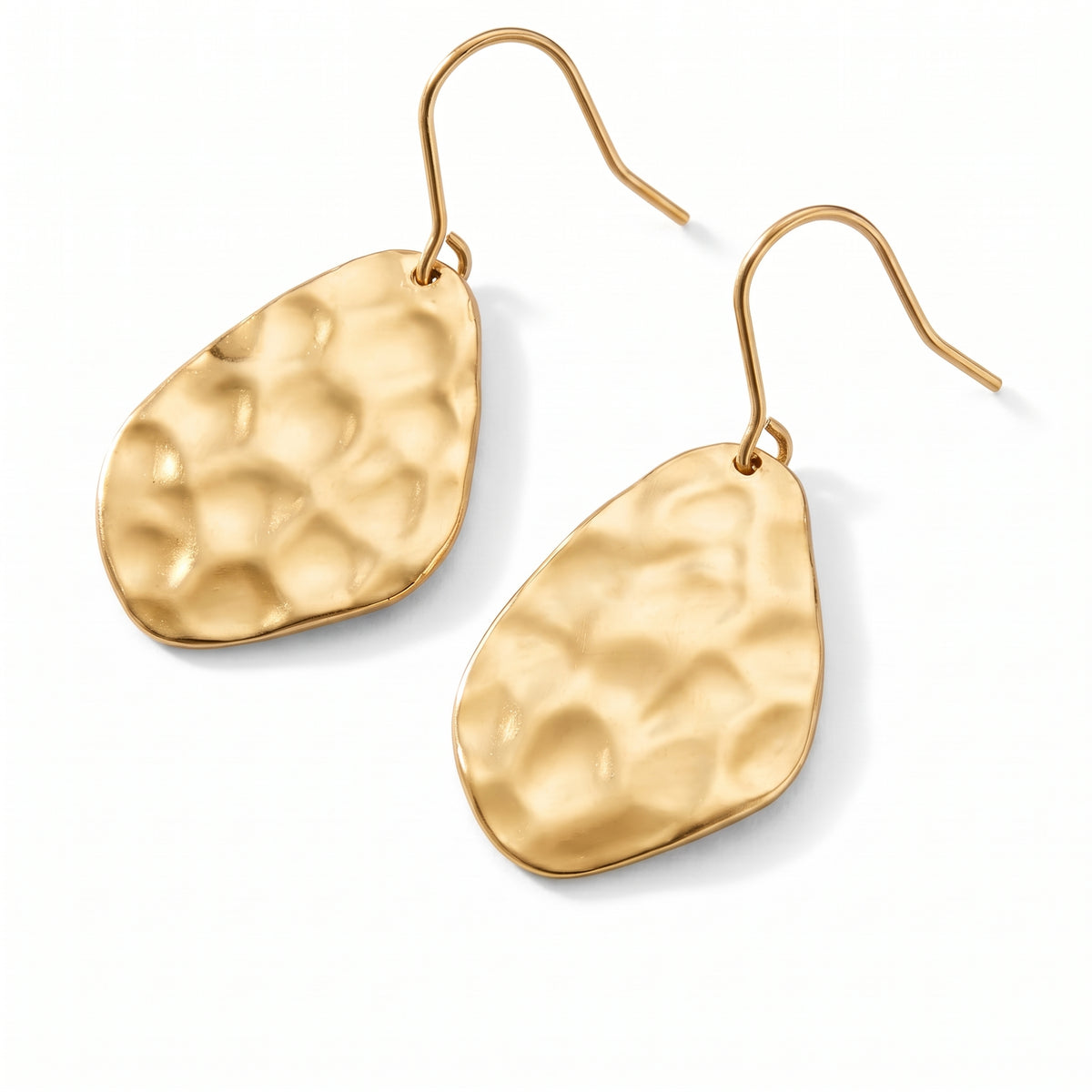 Lelice Sienna Drop Earrings in gold on a white background