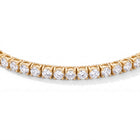 Lelice Sophie Tennis Bracelet in gold on a white background