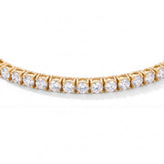 Lelice Sophie Tennis Bracelet in gold on a white background