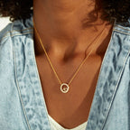 Sylvie Heart Necklace - Lelice Jewelry