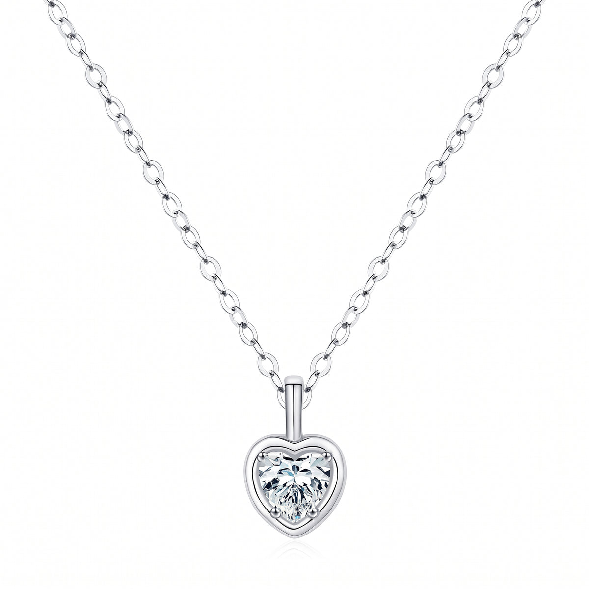 Lelice Sylvie Silver Necklace on a white background